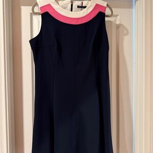 Tommy Hilfiger Women’s Scuba Crepe Fit &  Flare Dress